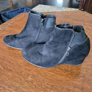 Suede Booties